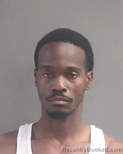 Mugshot of Tarique Jordan Stewart booked in Volusia County, Florida on October 24, 2026
