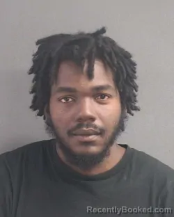 Mugshot of Krissean Quatavius Elijah Hatchet booked in Volusia County, Florida on October 24, 2026