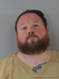 Mugshot of JUSTIN DAVID RIKE booked in Preble County, Ohio on May 8, 2026