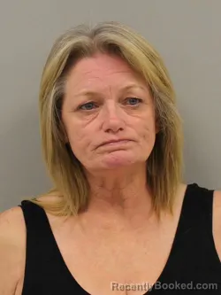 Mugshot of Janet Faye Ballinger booked in Preble County, Ohio on October 21, 2026