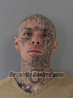 Booking photo from Preble County, Ohio