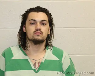Mugshot of Logan Scott Ballinger booked in Putnam County, Ohio on August 25, 2026