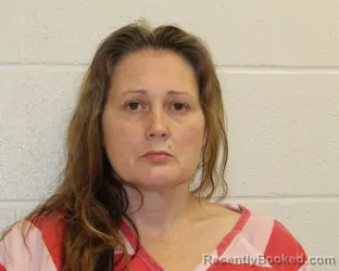 Mugshot of Clarissa Marie Swanson booked in Putnam County, Ohio on October 8, 2026