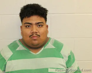 Mugshot of Abner Arguello Mendez booked in Putnam County, Ohio on October 13, 2026