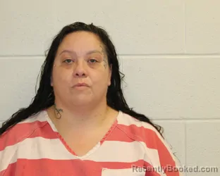 Mugshot of April Lynn Velasquez booked in Putnam County, Ohio on October 12, 2026