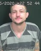 Mugshot of JUSTIN E BLEVINS booked in Ross County, Ohio on April 2, 2026