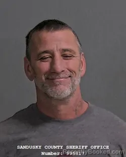 Mugshot of ANTHONY JAMES SEBETTO booked in Sandusky County, Ohio on April 3, 2026