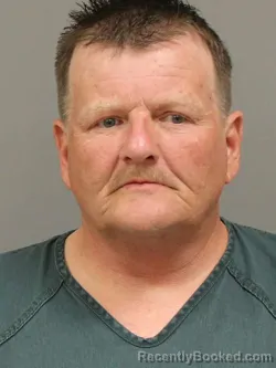 Mugshot of TERRY EUGENE CORNETT booked in Shelby County, Ohio on May 1, 2026