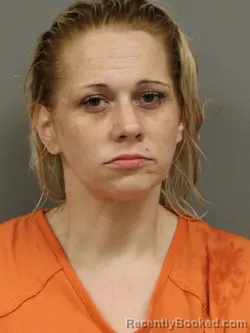 Mugshot of JOHNDA BRITTANY-RAE DANIELS booked in Shelby County, Ohio on July 4, 2026