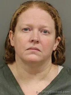 Mugshot of Tiffany Michelle Temple booked in Shelby County, Ohio on August 9, 2026