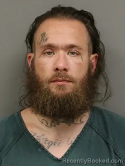 Mugshot of Brandon Michael Engley booked in Shelby County, Ohio on August 1, 2026