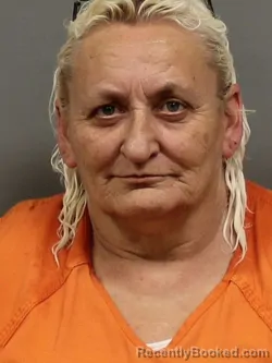 Mugshot of DEBORAH JEAN HOGUE booked in Shelby County, Ohio on July 10, 2026
