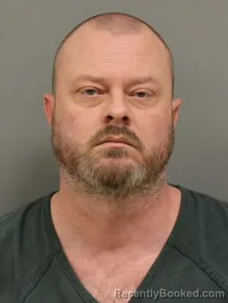 Mugshot of DEREK MICHAEL SCHERER booked in Shelby County, Ohio on March 23, 2026