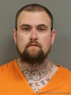Mugshot of Zachary Andrew Harris booked in Shelby County, Ohio on September 13, 2026