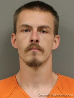 Mugshot of Jacob Michael Johnson booked in Shelby County, Ohio on October 14, 2026