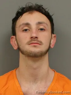 Mugshot of KALEB MICHAEL HECHT booked in Shelby County, Ohio on April 25, 2026