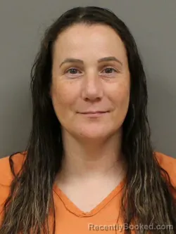 Mugshot of Amy Marie Bashore booked in Shelby County, Ohio on August 12, 2026