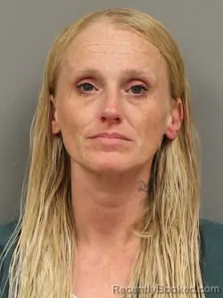 Mugshot of NATALIE MARIE HARRIS booked in Shelby County, Ohio on May 22, 2026