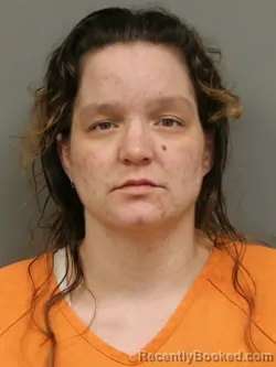 Mugshot of CHARLEE MARIE BUTTS booked in Shelby County, Ohio on March 27, 2026