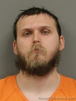 Mugshot of ALEC JOSEPH DETRICK booked in Shelby County, Ohio on April 8, 2026