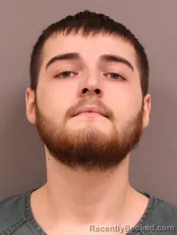 Mugshot of CALEB JACOB DAVIS booked in Shelby County, Ohio on March 31, 2026