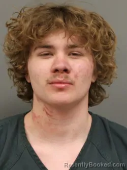 Mugshot of TRENTON SCHERER booked in Shelby County, Ohio on March 27, 2026