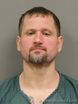 Mugshot of GREGORY ALLAN KANZ booked in Shelby County, Ohio on March 31, 2026