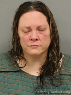 Mugshot of JESSICA PAIGE AUFDERHAAR booked in Shelby County, Ohio on April 5, 2026