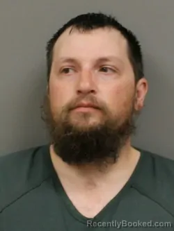 Mugshot of NATHANIEL PAUL KLINE booked in Shelby County, Ohio on April 17, 2026