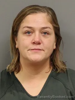 Mugshot of BRITTANY NICHOLE COX booked in Shelby County, Ohio on May 8, 2026