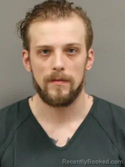 Mugshot of JACOB SKYLER DAVIDSON booked in Shelby County, Ohio on May 9, 2026