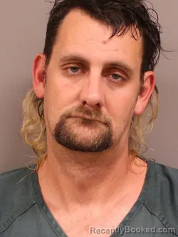 Mugshot of RANDY MICHAEL TRAVIS GASSON booked in Shelby County, Ohio on August 2, 2026