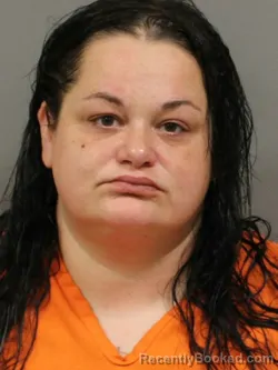 Mugshot of SHEENA MARIE MARTIN booked in Shelby County, Ohio on August 3, 2026