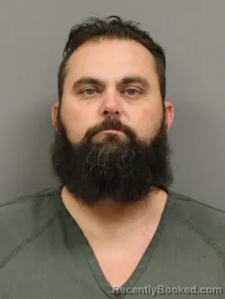 Mugshot of Michael David Hammaker booked in Shelby County, Ohio on August 14, 2026