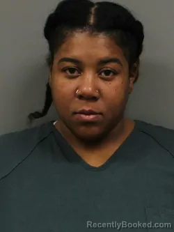 Mugshot of Aaliyah Nikkole Winters booked in Shelby County, Ohio on September 25, 2026