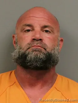 Mugshot of James Alan Riggs booked in Shelby County, Ohio on August 8, 2026