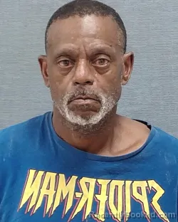Mugshot of James Arthur Threats booked in Stark County, Ohio on August 11, 2026