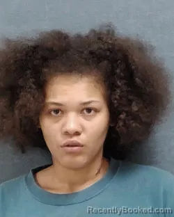 Mugshot of Anasia-Lee Denise Cyrus booked in Stark County, Ohio on August 1, 2026