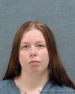 Mugshot of Kennedi Rachelle Zufall booked in Stark County, Ohio on August 6, 2026