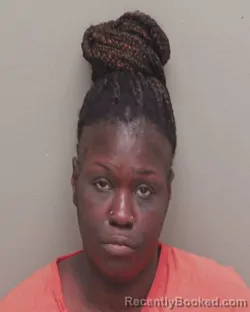 Mugshot of Shakira Keishelle Cotton booked in Wakulla County, Florida on August 26, 2026