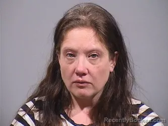 Mugshot of ANNA MARIE FARONE booked in Trumbull County, Ohio on March 30, 2026