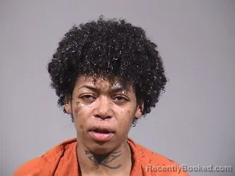 Mugshot of TINYIA AUSHAE FRANK booked in Trumbull County, Ohio on March 31, 2026