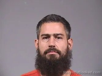 Mugshot of Brandon Matthew Marchese booked in Trumbull County, Ohio on August 18, 2026