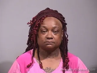 Mugshot of Raedonna Hightower booked in Trumbull County, Ohio on August 22, 2026