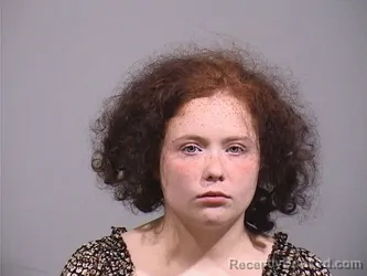 Mugshot of Angel Marie Shearer booked in Trumbull County, Ohio on September 13, 2026