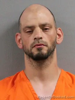Mugshot of Chad Michael Ferguson booked in Tuscarawas County, Ohio on August 29, 2026