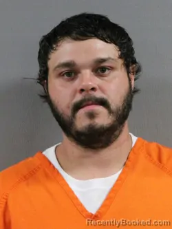 Mugshot of Tanner Michael William Barr booked in Tuscarawas County, Ohio on August 7, 2026