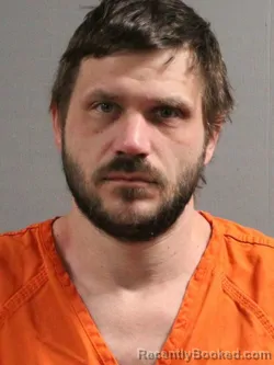 Mugshot of TREVOR A SANSOM booked in Tuscarawas County, Ohio on March 14, 2026