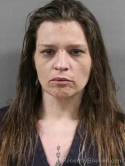 Mugshot of Danielle Marie Sears booked in Tuscarawas County, Ohio on September 4, 2026