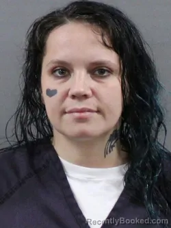 Mugshot of Alex Elaine Gilmore booked in Tuscarawas County, Ohio on August 31, 2026
